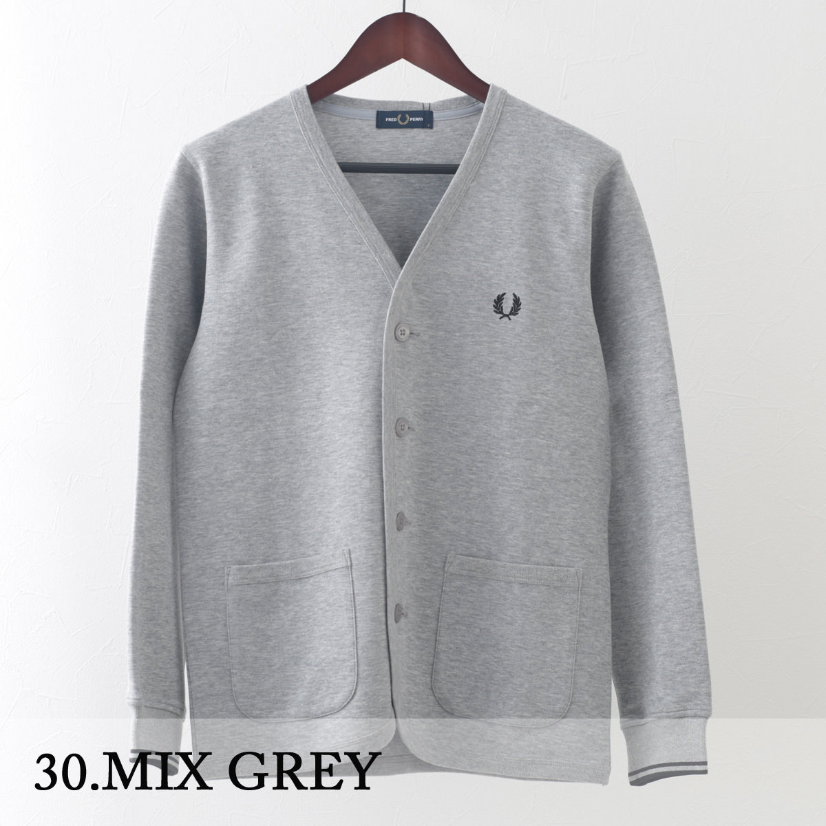 FRED PERRY フレッドペリー 秋冬 メンズ カーディガン