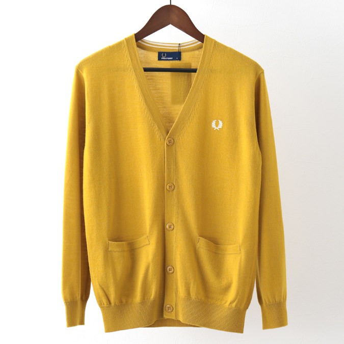 FRED PERRY フレッドペリー Fred Perry カーディガン Vネック