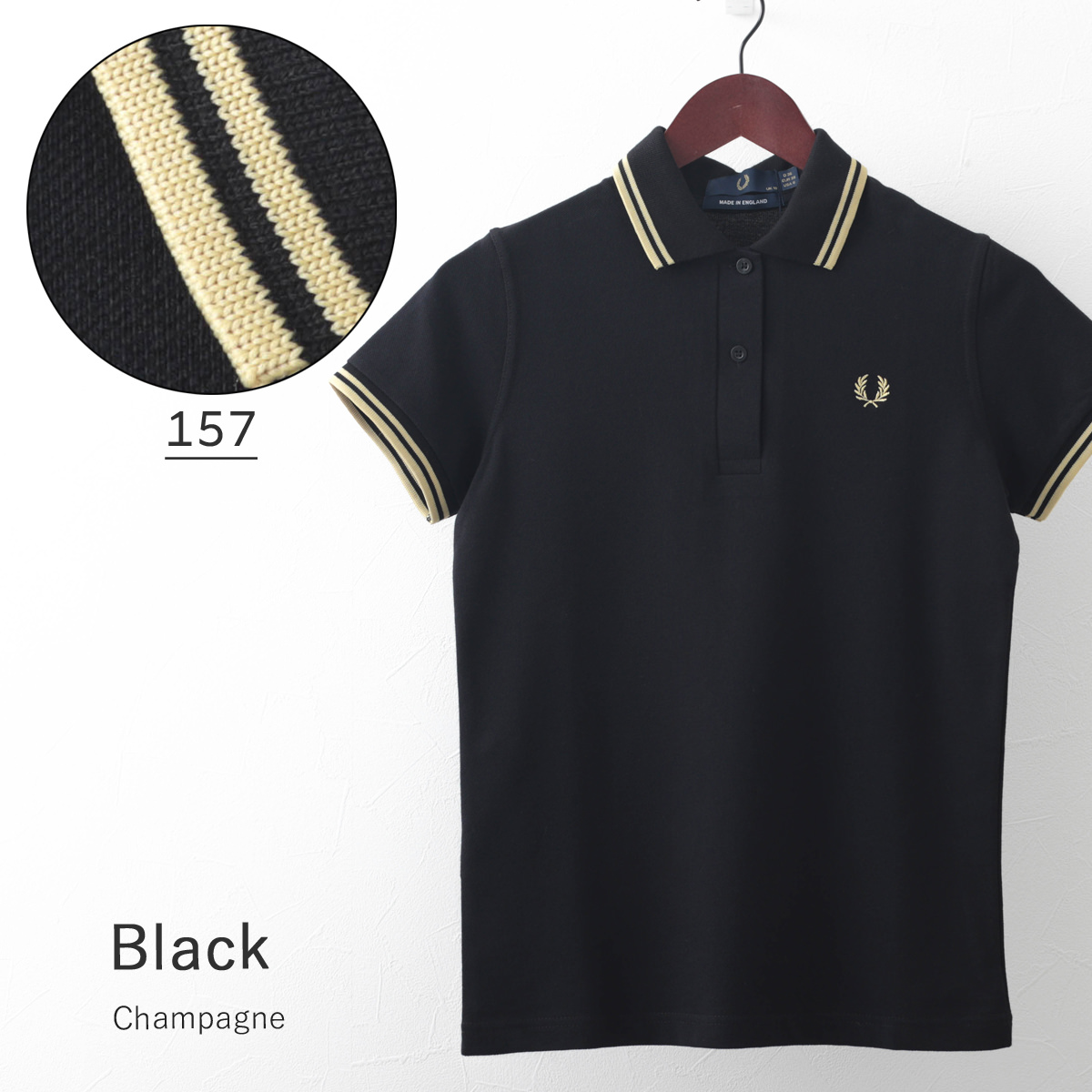 FRED PERRY（フレッドペリー） レディース ポロシャツ ポロ 半袖