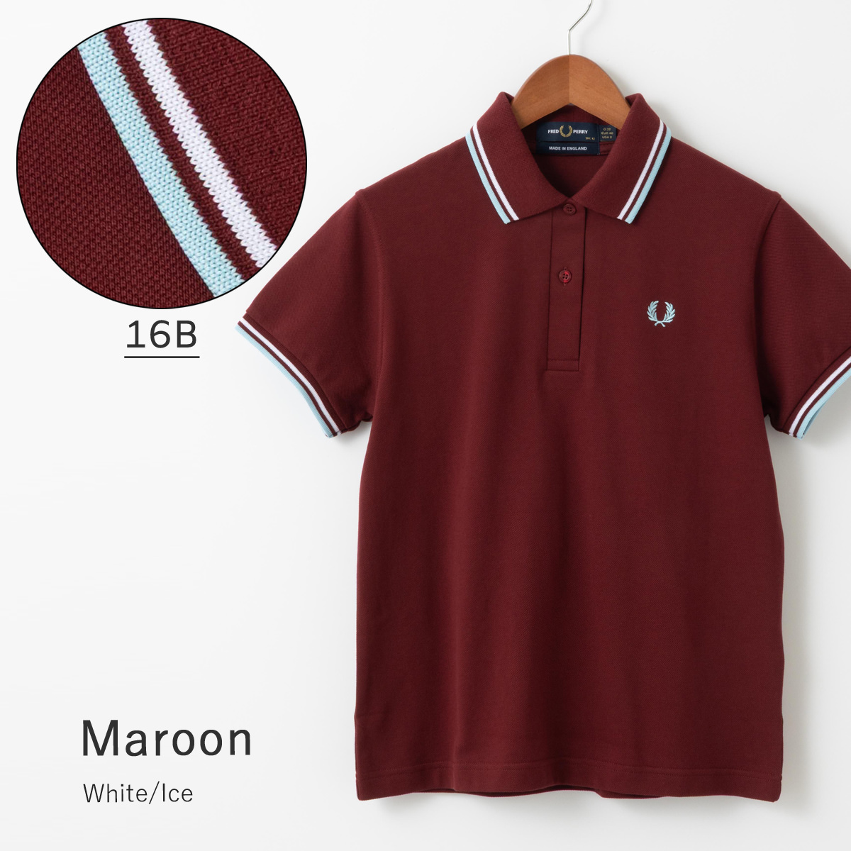 FRED PERRY（フレッドペリー） レディース ポロシャツ ポロ 半袖