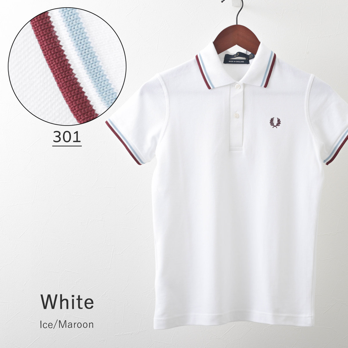 FRED PERRY（フレッドペリー） レディース ポロシャツ ポロ 半袖