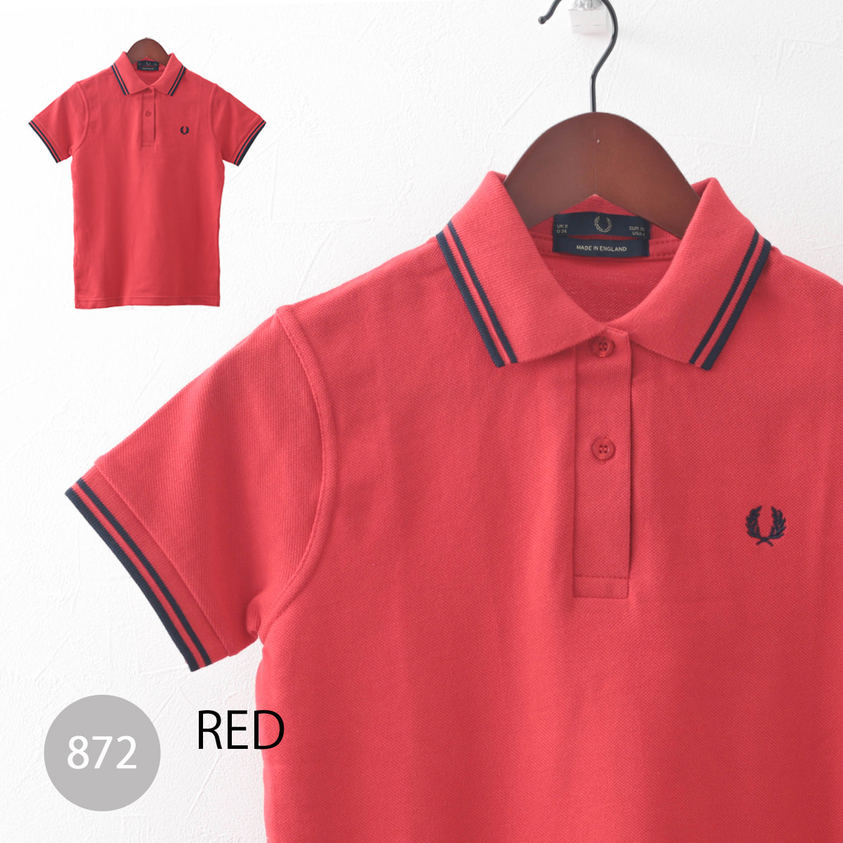 フレッドペリー レディース ポロシャツ ポロ 半袖 Fred Perry