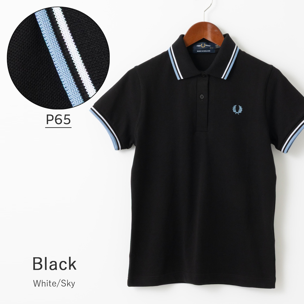 FRED PERRY（フレッドペリー） レディース ポロシャツ ポロ 半袖