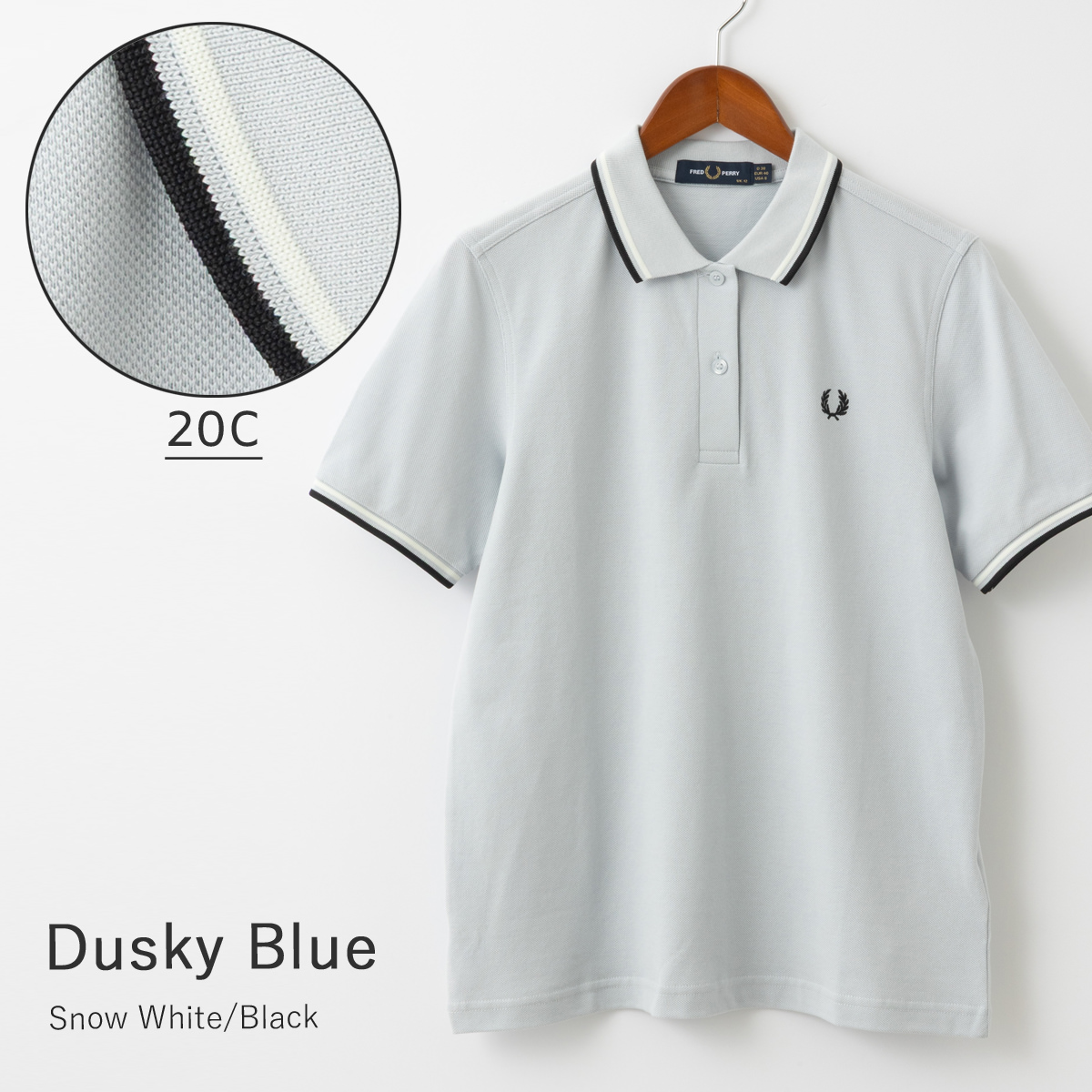 FRED PERRY（フレッドペリー） レディース ポロシャツ ポロ 半袖 G3600