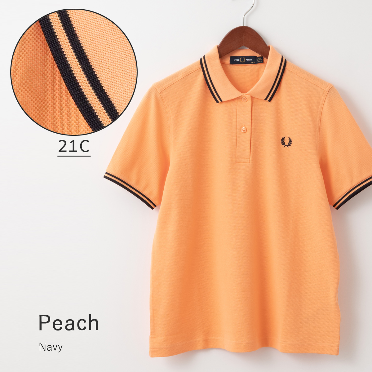 FRED PERRY（フレッドペリー） レディース ポロシャツ ポロ 半袖 G3600