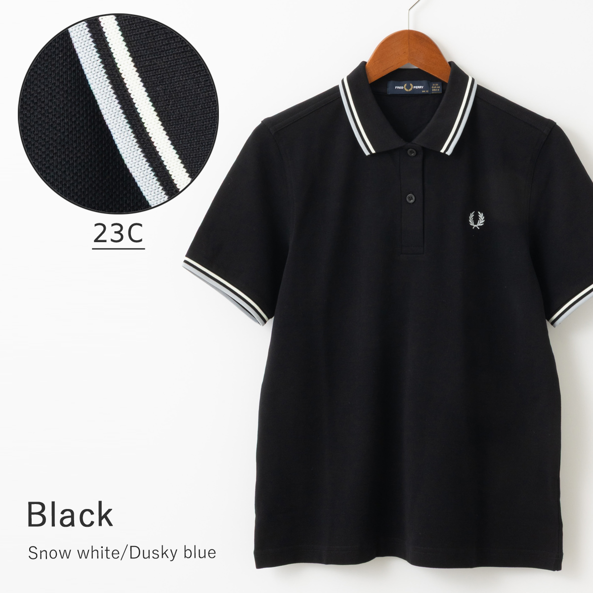 FRED PERRY（フレッドペリー） レディース ポロシャツ ポロ 半袖 G3600