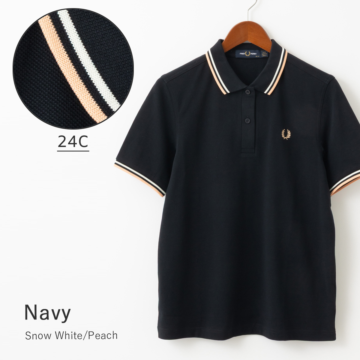 FRED PERRY（フレッドペリー） レディース ポロシャツ ポロ 半袖 G3600