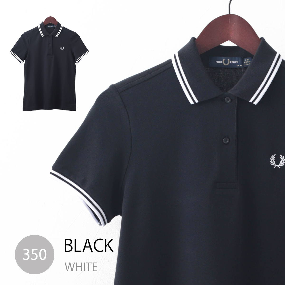 フレッドペリー レディース ポロシャツ ポロ 半袖 G3600 Fred Perry 