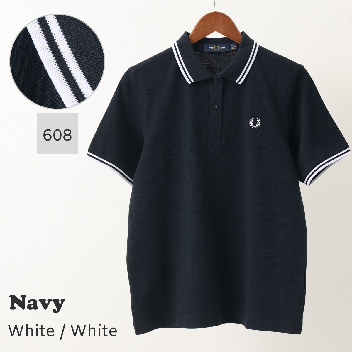 FRED PERRY フレッドペリー レディース ポロシャツ ポロ 半袖