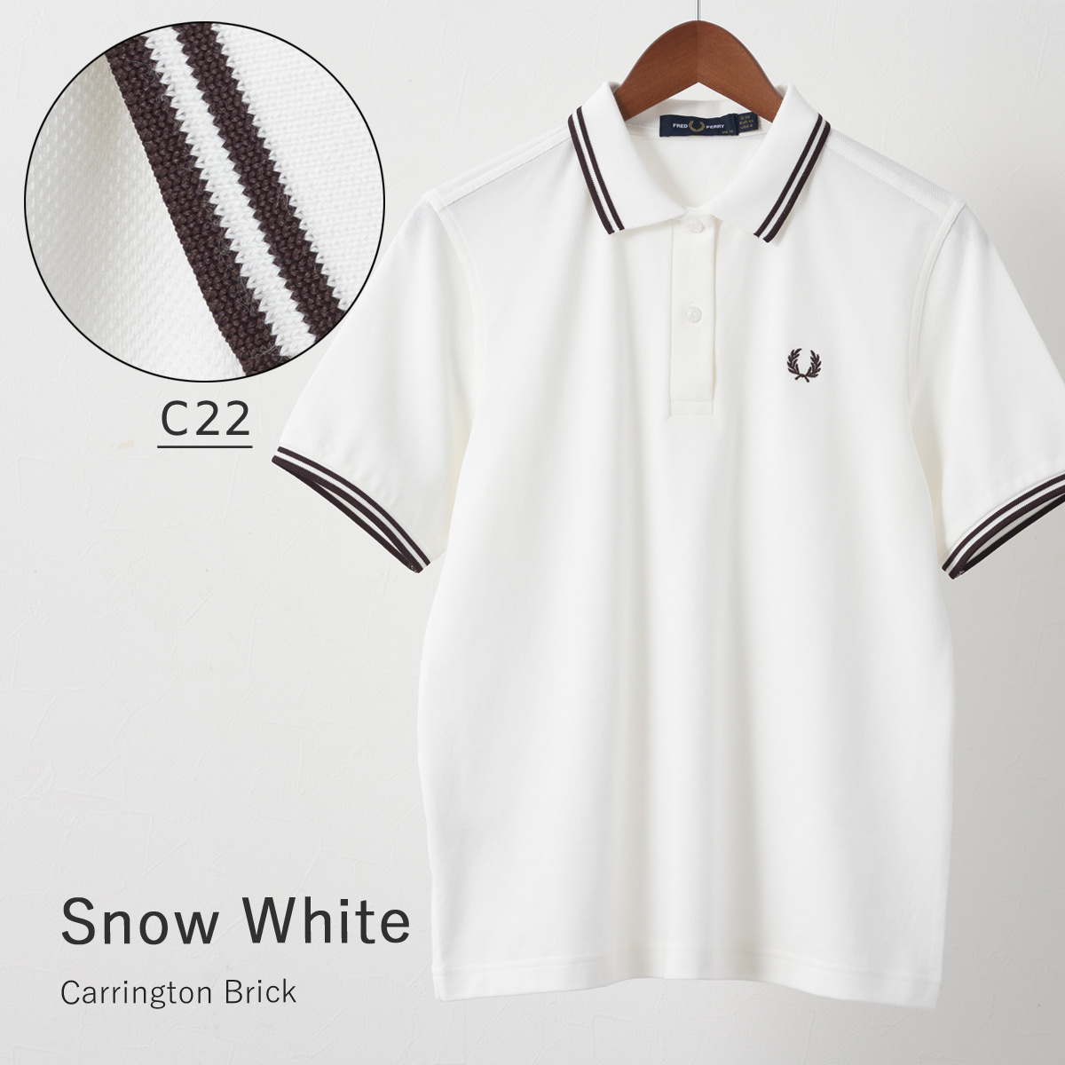 FRED PERRY（フレッドペリー） レディース ポロシャツ ポロ 半袖 G3600