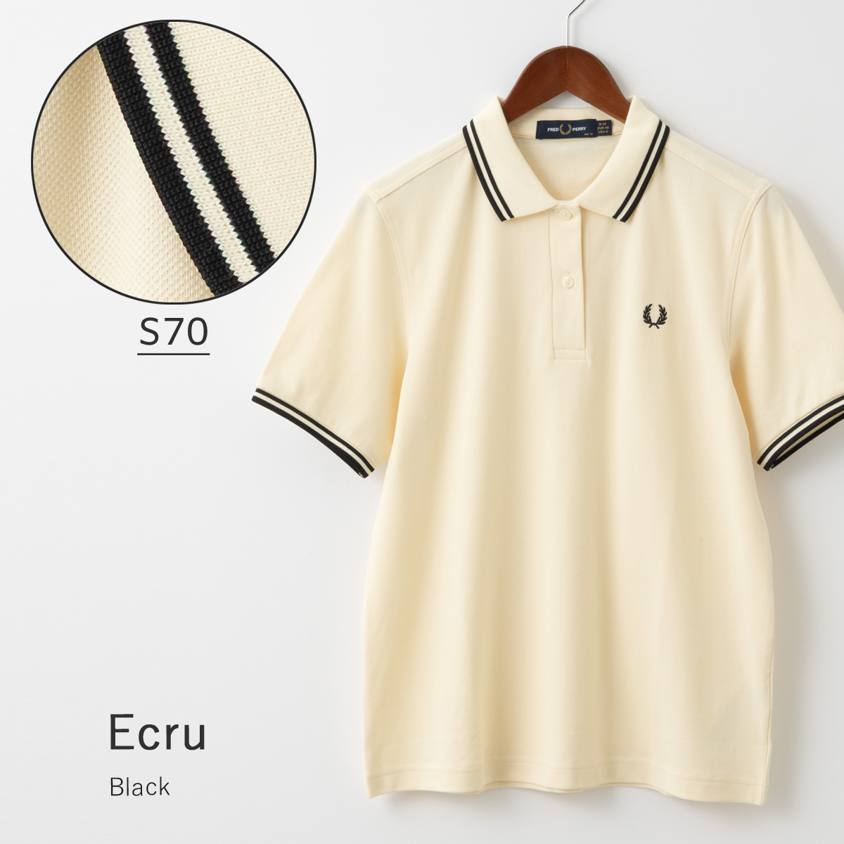 FRED PERRY（フレッドペリー） レディース ポロシャツ ポロ 半袖 G3600