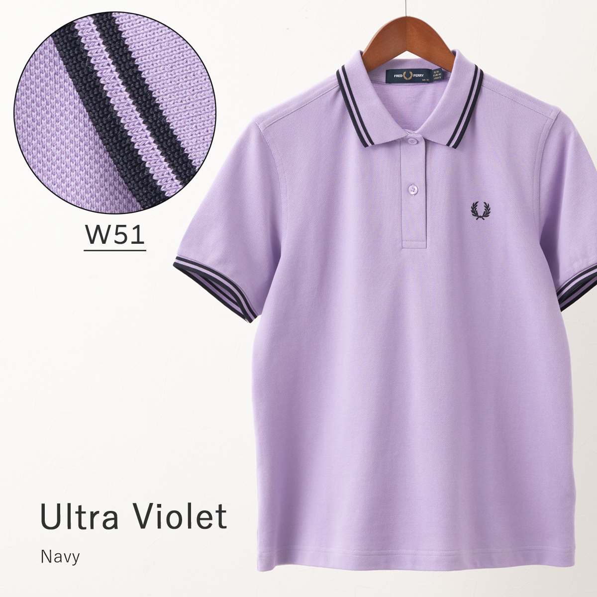 FRED PERRY（フレッドペリー） レディース ポロシャツ ポロ 半袖 G3600