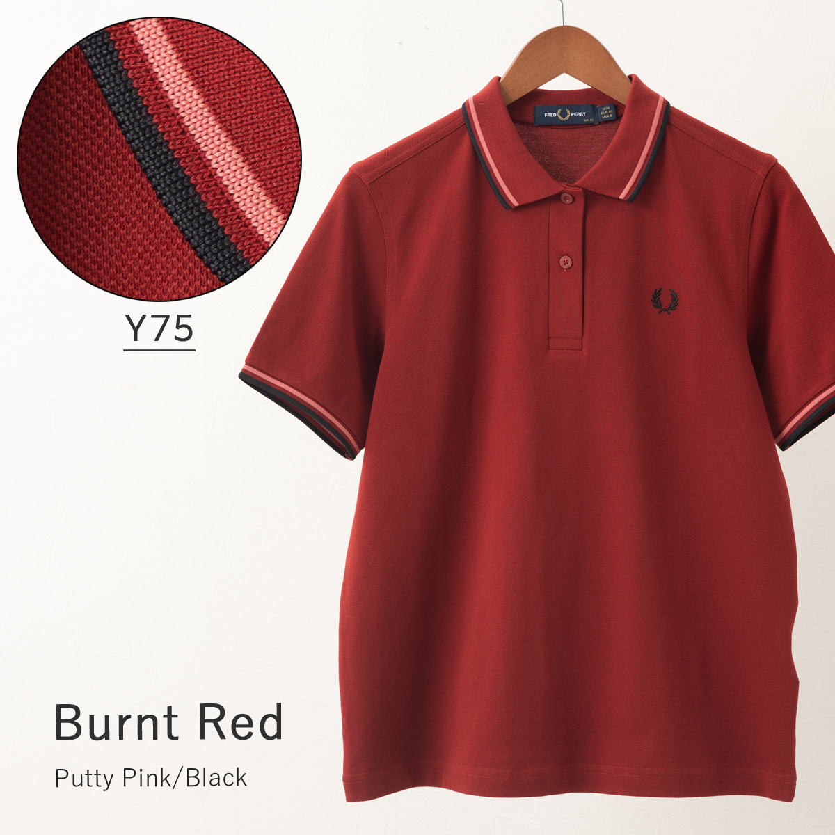 FRED PERRY（フレッドペリー） レディース ポロシャツ ポロ 半袖 G3600