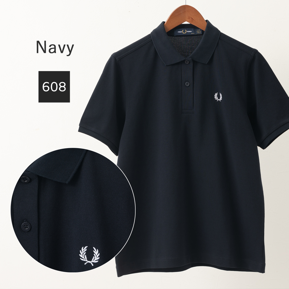 FRED PERRY（フレッドペリー） レディース ポロシャツ ポロ 半袖 無地
