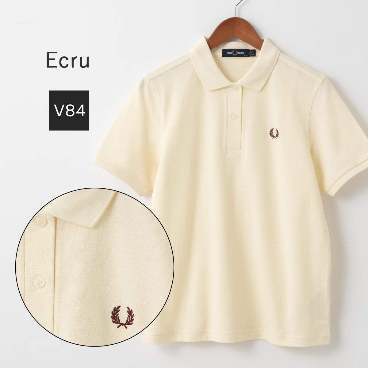 FRED PERRY（フレッドペリー） レディース ポロシャツ ポロ 半袖 無地