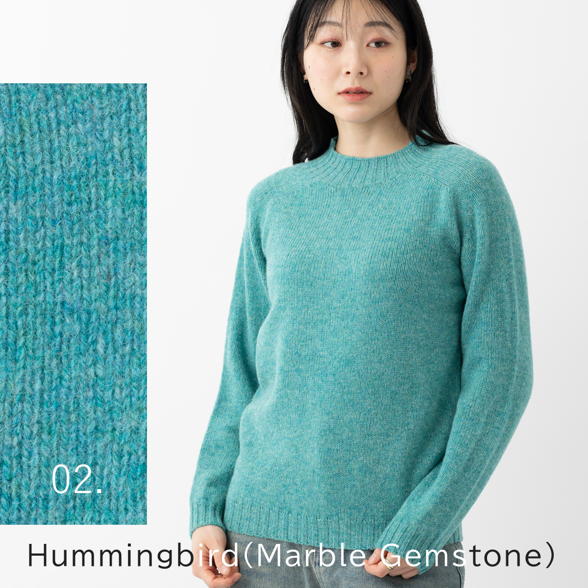 Harley of SCOTLAND（ハーレーオブスコットランド） レディース モック