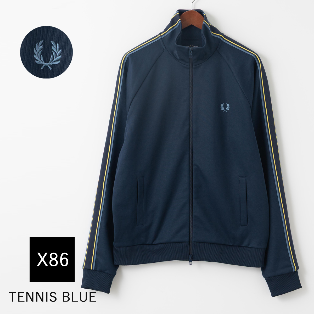 FRED PERRY（フレッドペリー） トラックジャケット ジャージ ライン