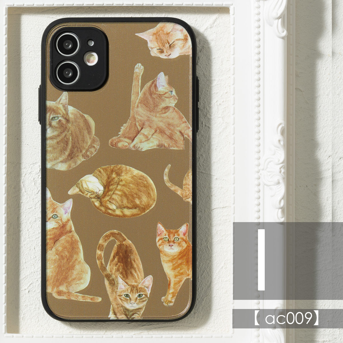 Jubilee 猫デザインアソート iPhone TPUシリコンエッジ
