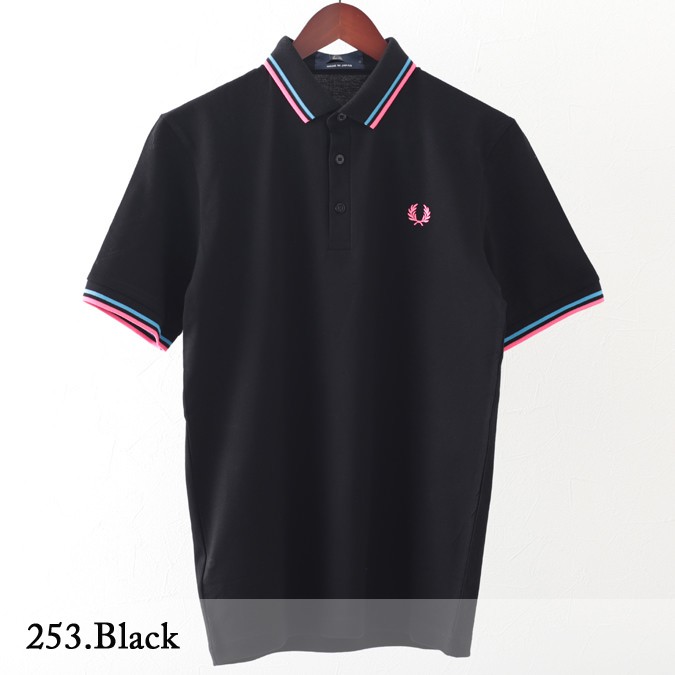 FRED PERRY（フレッドペリー） メンズ ポロシャツ ポロ ティップ ピケ