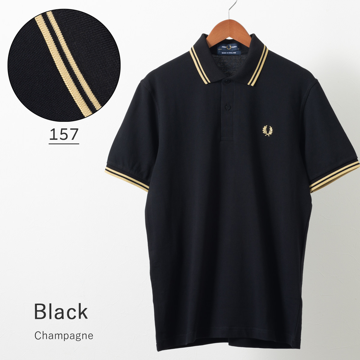 FRED PERRY（フレッドペリー） ポロシャツ Fred Perry M12 ホワイト
