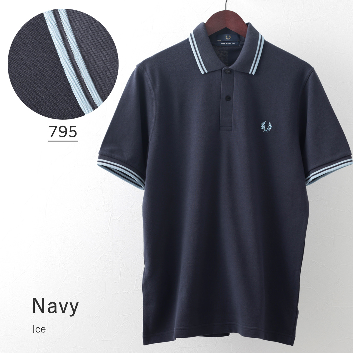FRED PERRY（フレッドペリー） ポロシャツ Fred Perry M12 ホワイト
