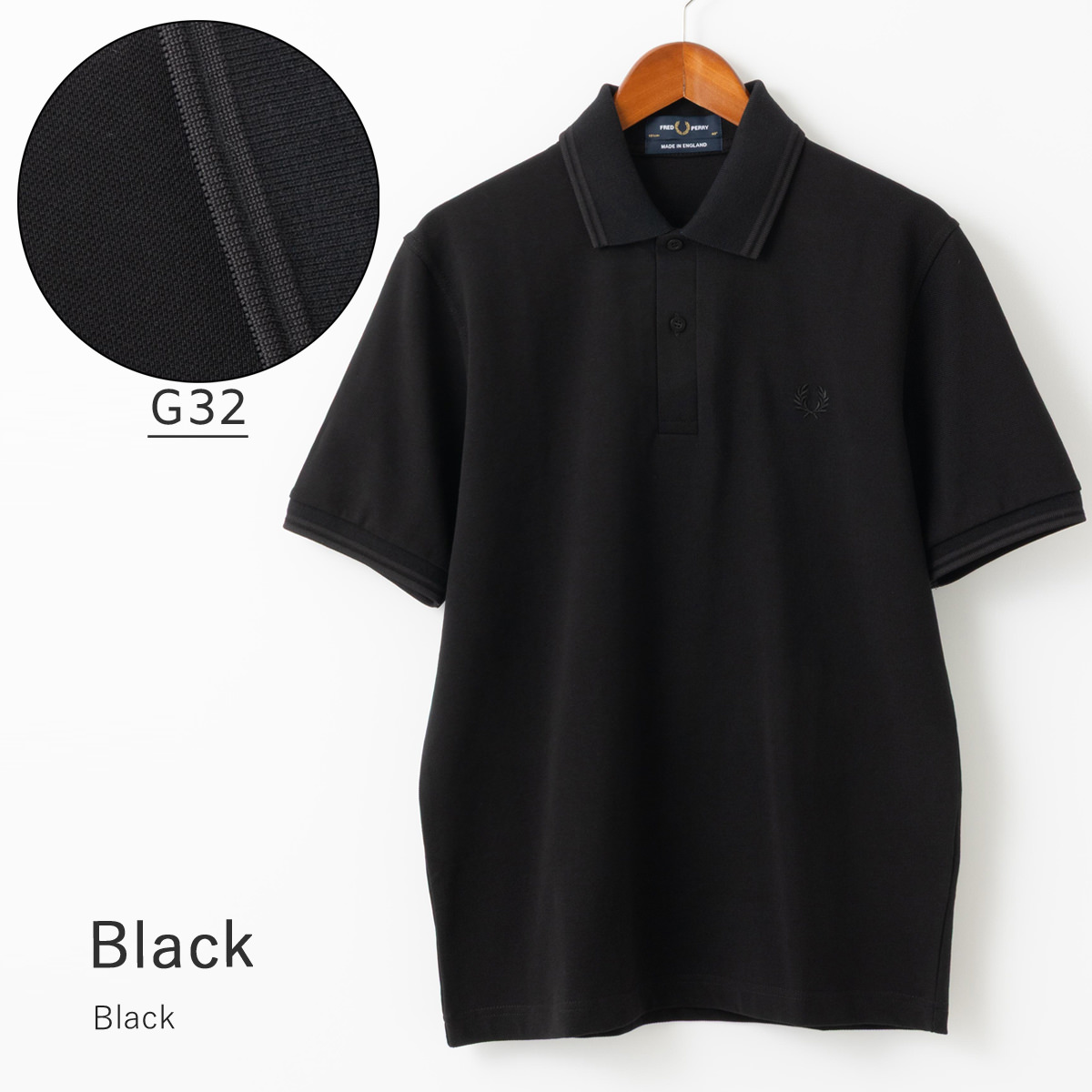 FRED PERRY（フレッドペリー） ポロシャツ Fred Perry M12 ホワイト