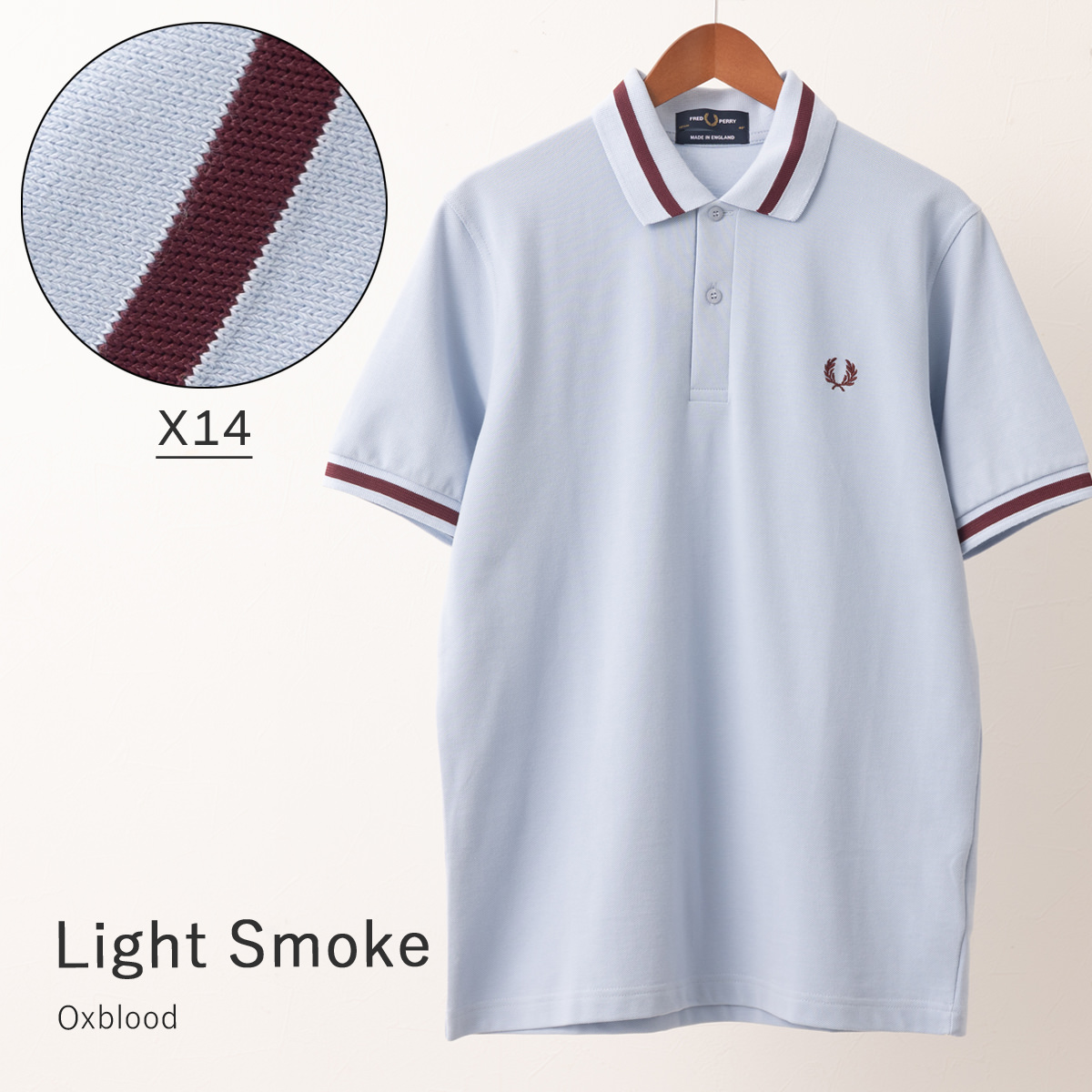 FRED PERRY（フレッドペリー） ポロシャツ ポロ シングル ティップ