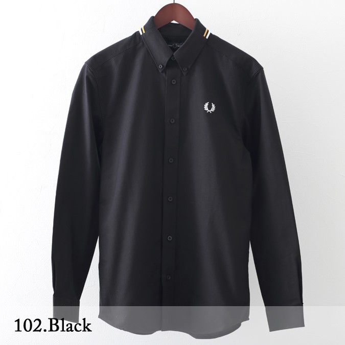 FRED PERRY（フレッドペリー） メンズ 長袖シャツ フラット ニット