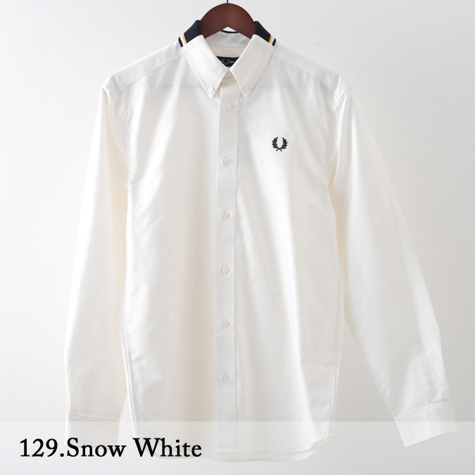 FRED PERRY（フレッドペリー） メンズ 長袖シャツ フラット ニット