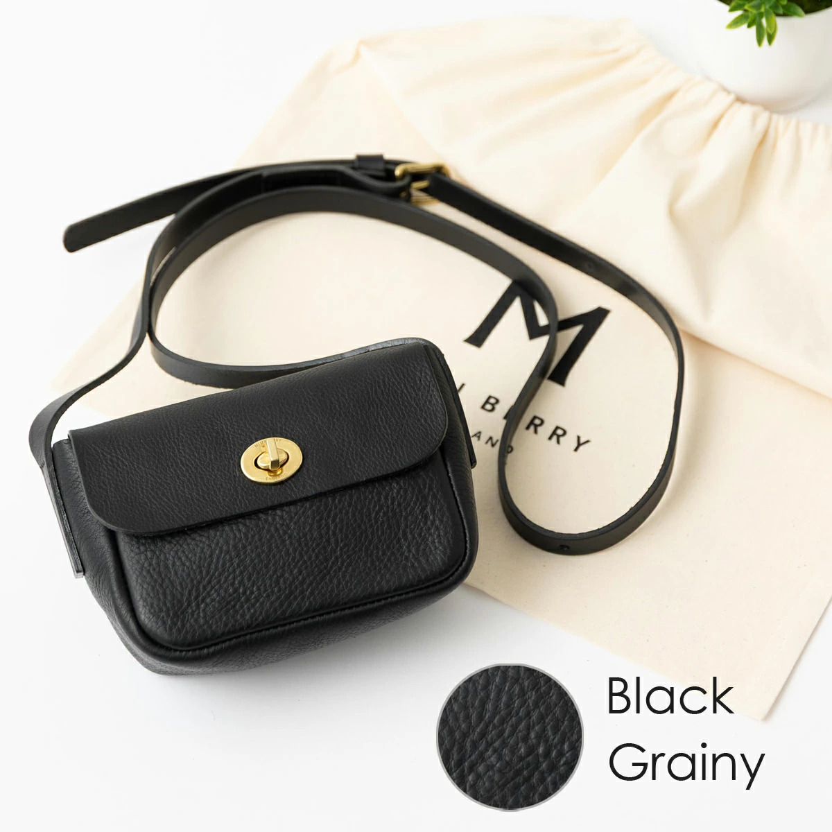 MIMI BERRY ミミベリー 正規品 本革レザー ショルダーバッグ Betty