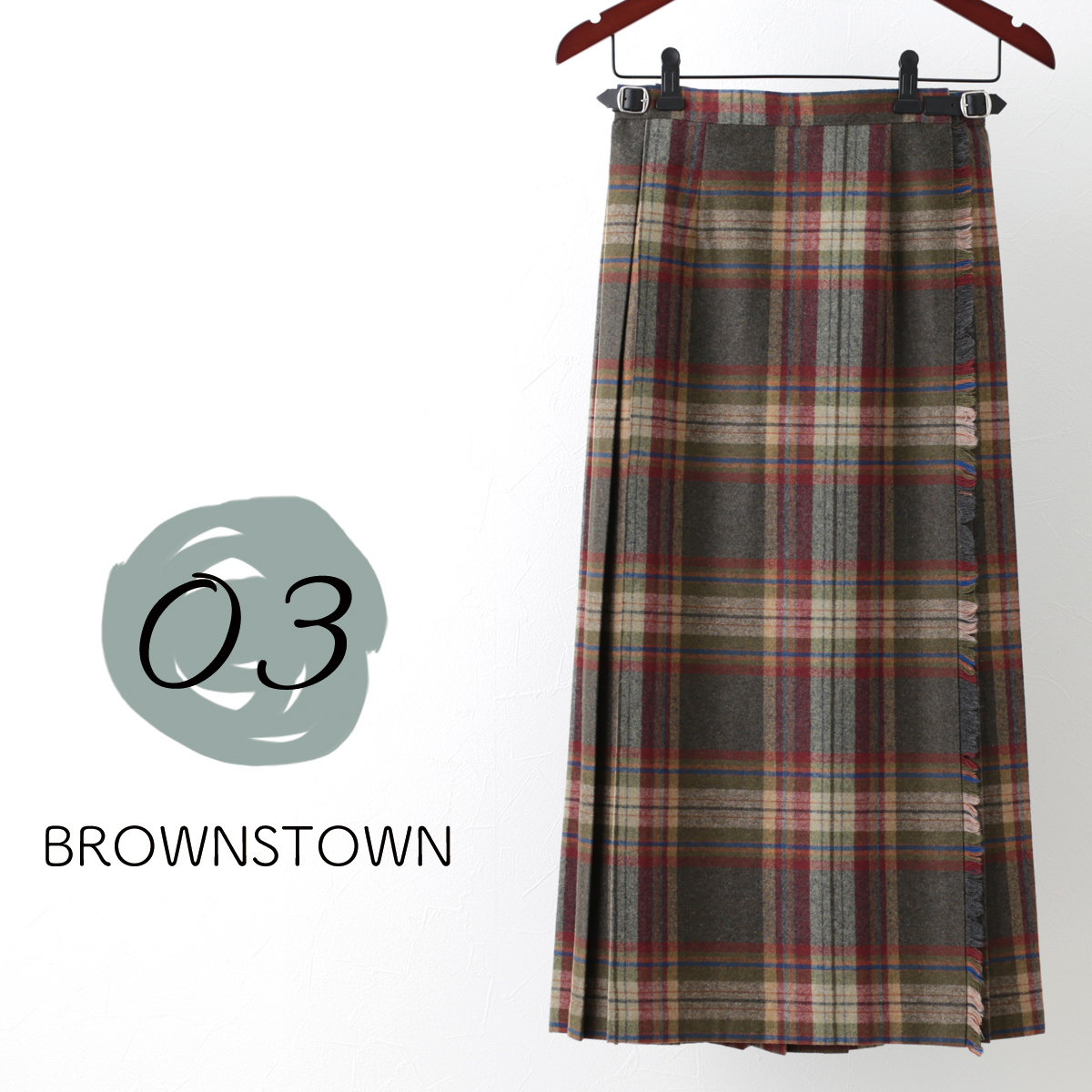 O'NEIL of DUBLIN（オニールオブダブリン） キルトスカート 83cm