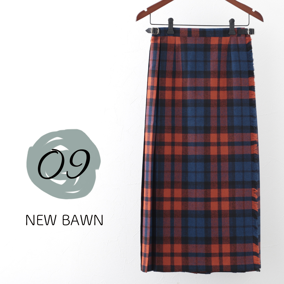 値下げ！新品！O’NEIL OF DUBLIN★チェックスカート8 TIME SALE] O'NEIL OF DUBLIN オニールオブダブリン タータンチェック