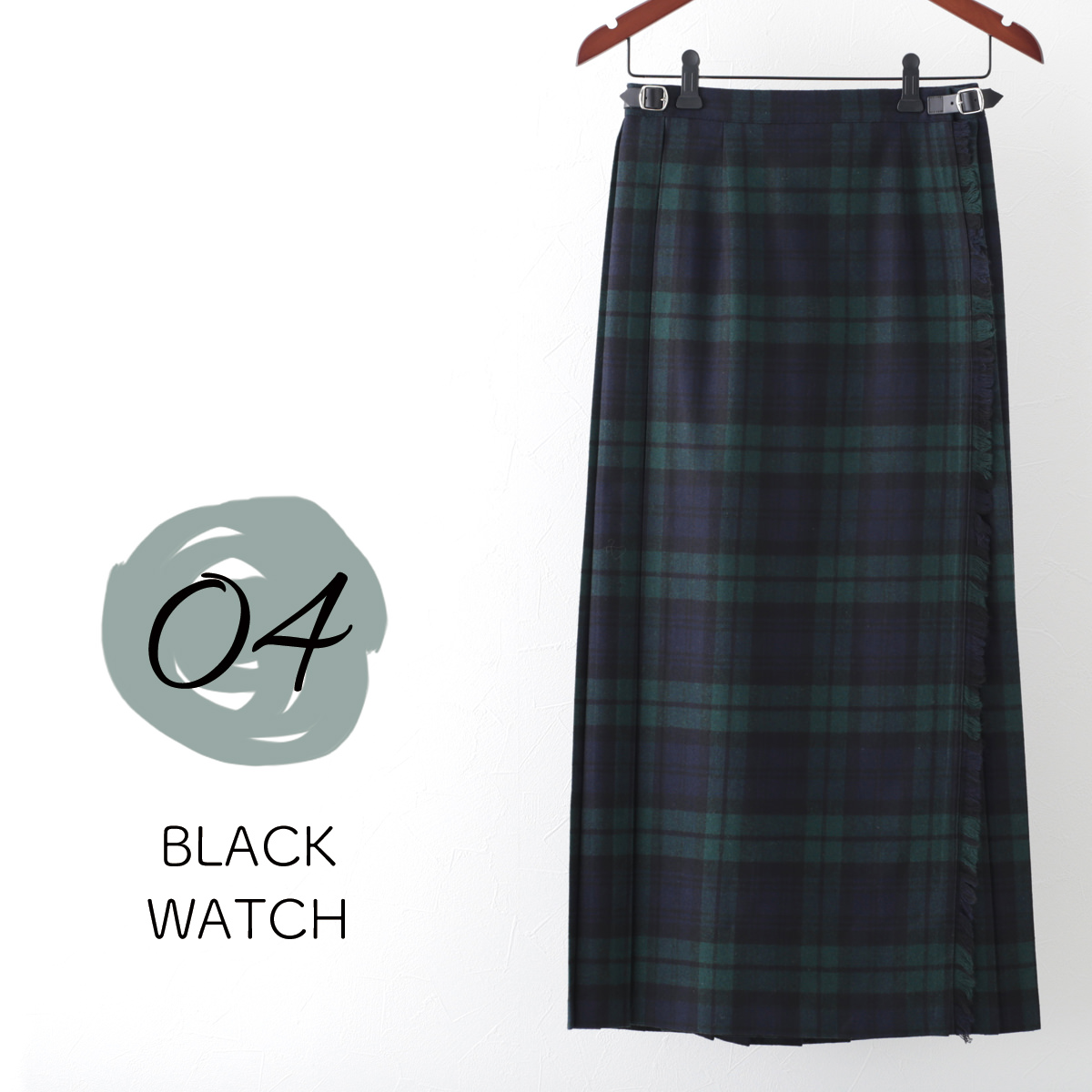 O'NEIL of DUBLIN（オニールオブダブリン） キルトスカート ウール