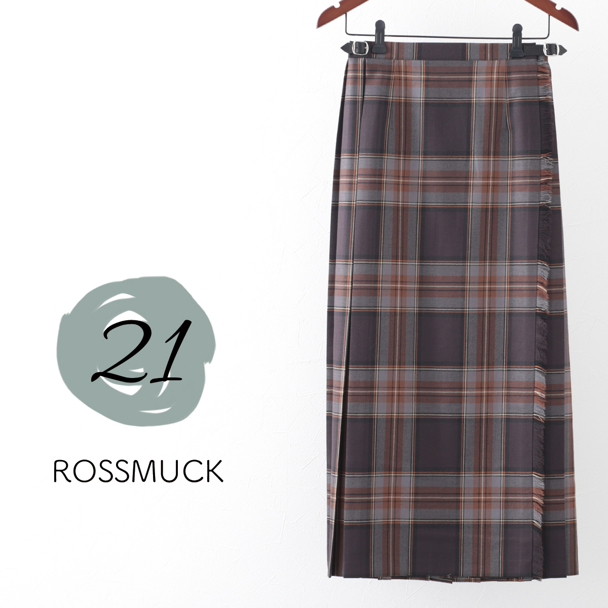 極美❤️オニールオブダブリン　ユナイテッドアローズ別注キルトスカート 極美❤️オニールオブダブリン ユナイテッドアローズ別注キルトスカート