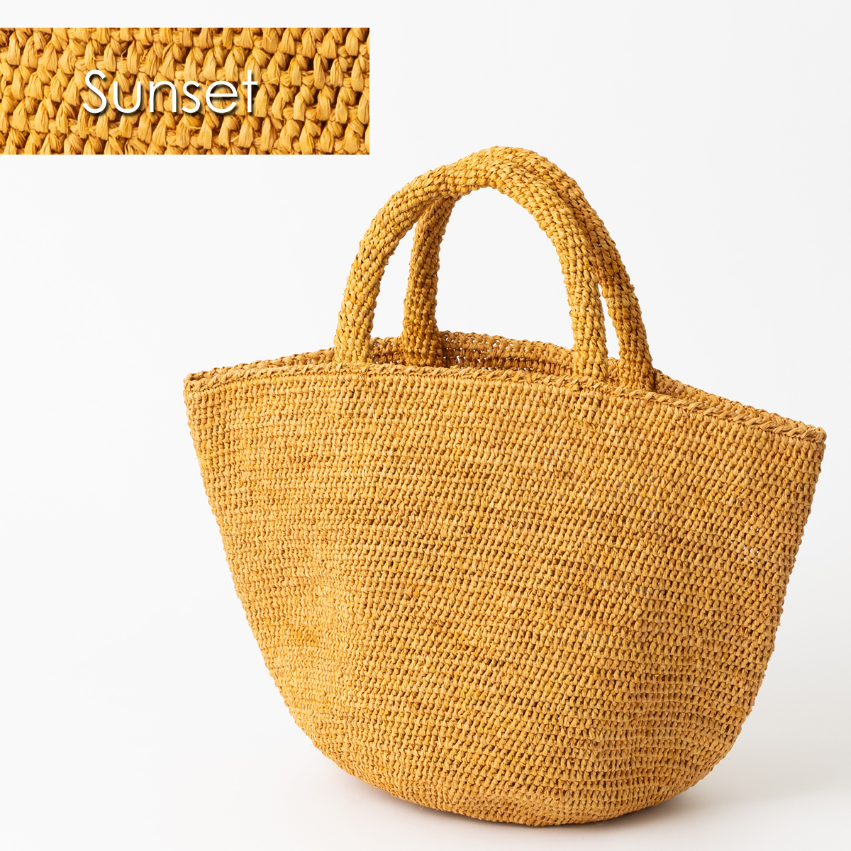Sans Arcidet（サンアルシデ） バッグ RAFFIA BAG KAPITYMA Mサイズ