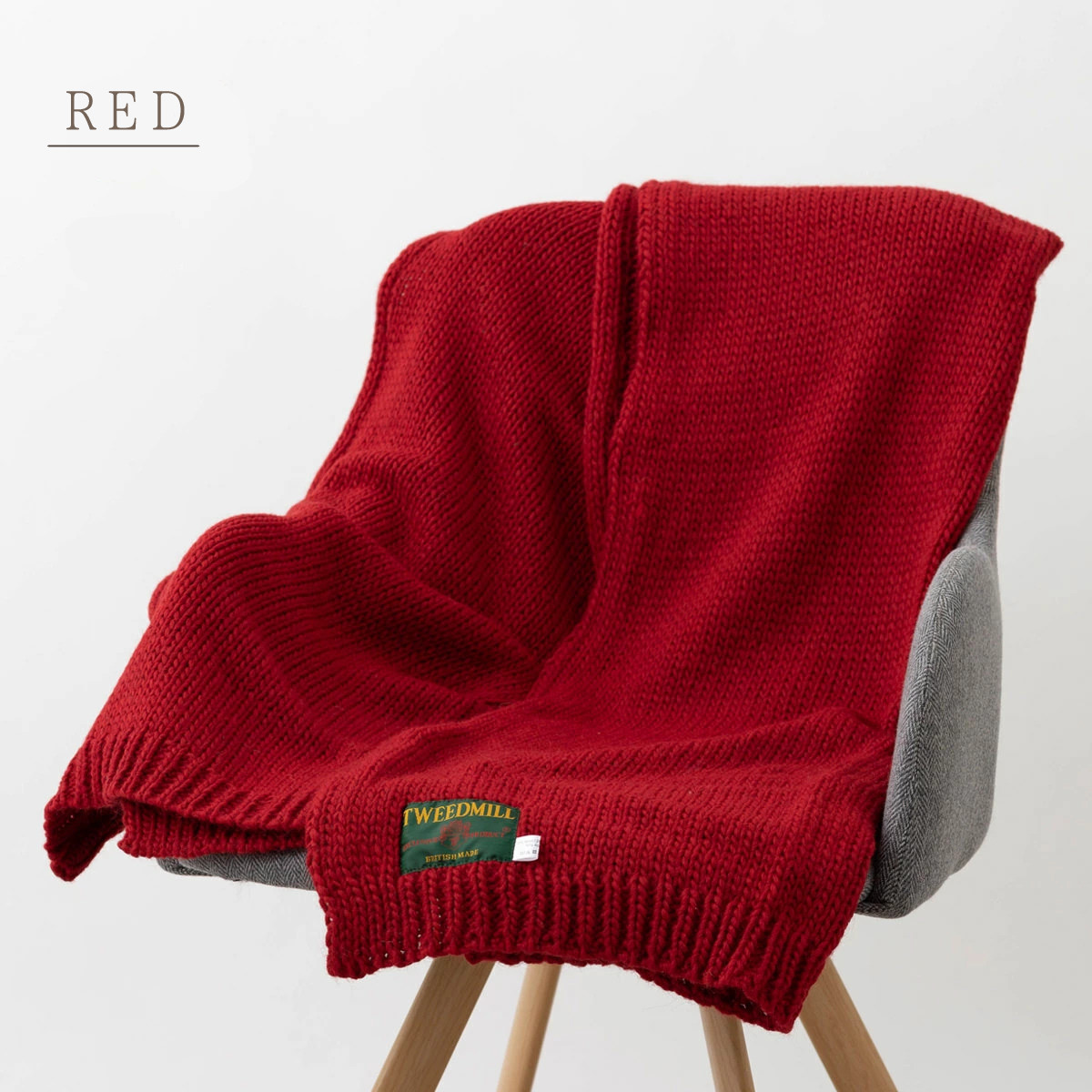 TWEED MILL（ツイードミル） Tweedmill 200×42cm アルパカミックス