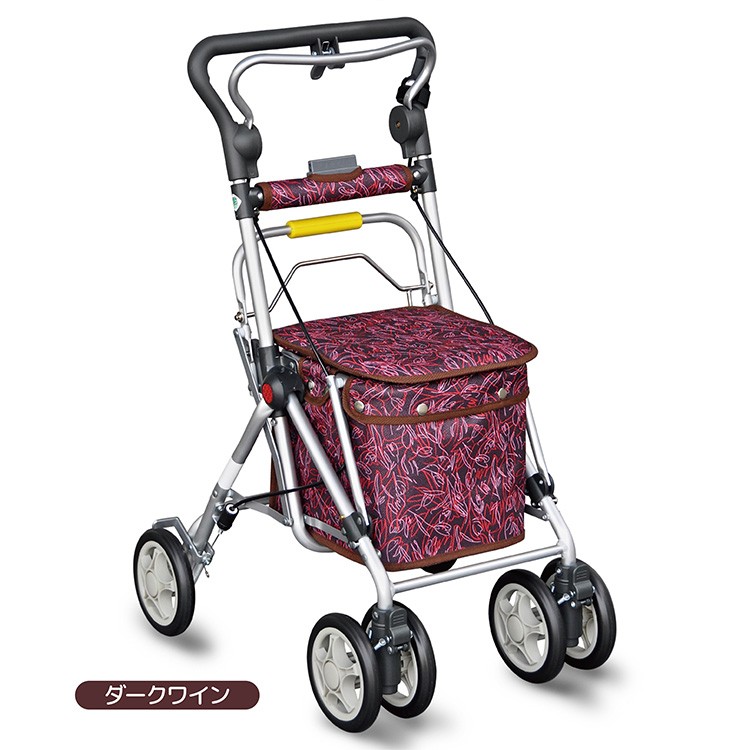折りたたみ式シルバーカー シルバーカー 折りたたみ式シルバーカー スイートIII 手元ブレーキ