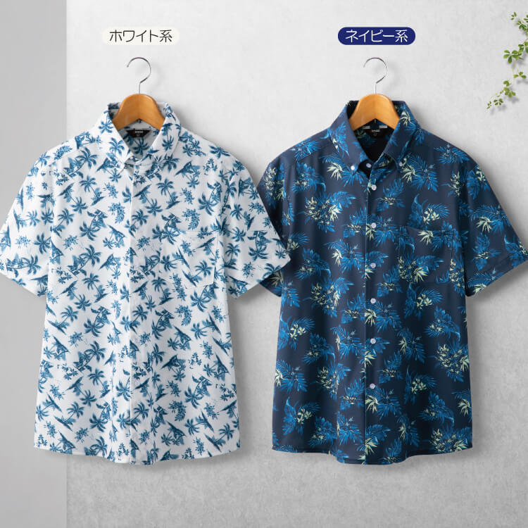 紳士 メンズ シニア お洒落 Pierucci ピエルッチ ボタンダウン 半袖