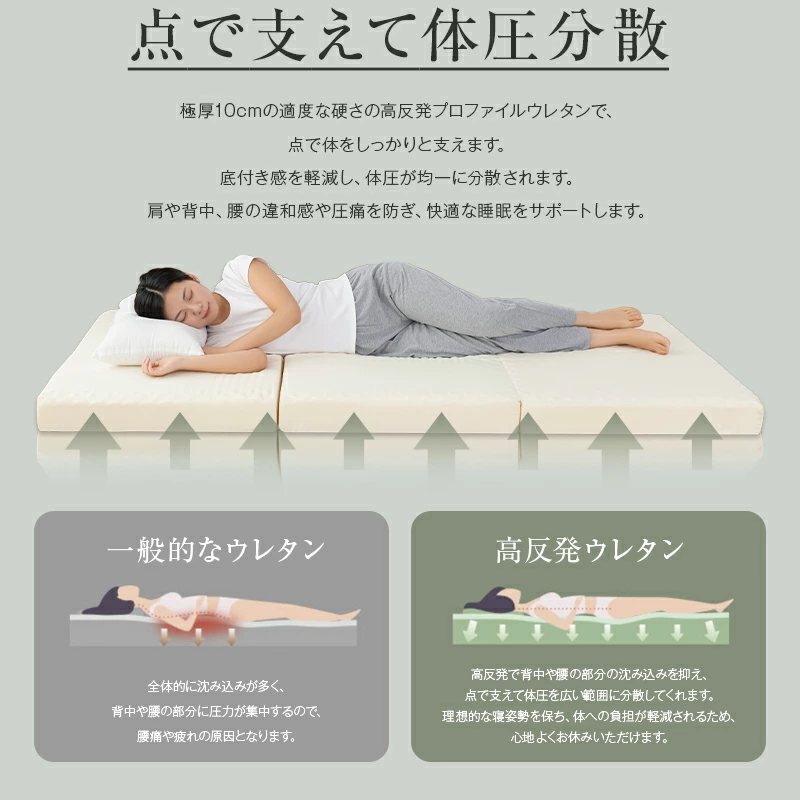 【クーポンで4980】マットレス シングル 高...の詳細画像4