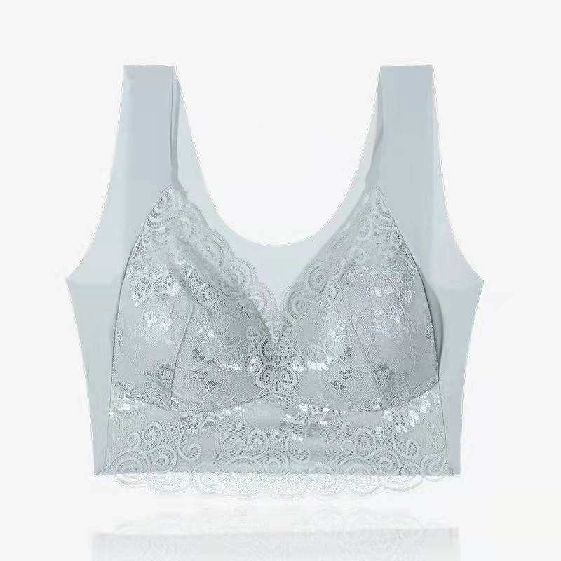 スポーツブラ ブラジャー レディース ナイトブラ ノンワイヤー 蒸れにくい 防振性 シームレス 脇肉 補正ブラ フィットネスウェア ヨガウェア 揺れない  下着、靴下、部屋着
