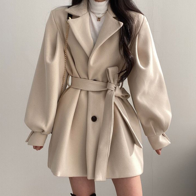 お手頃な-チェスターコート レディース 冬服 ラシャコート ショート丈 ジャケット 折襟 パーカー カジュアル アウター 秋コーデ ビジ•ネス 春秋  着痩せ •細身 通勤 XL A01