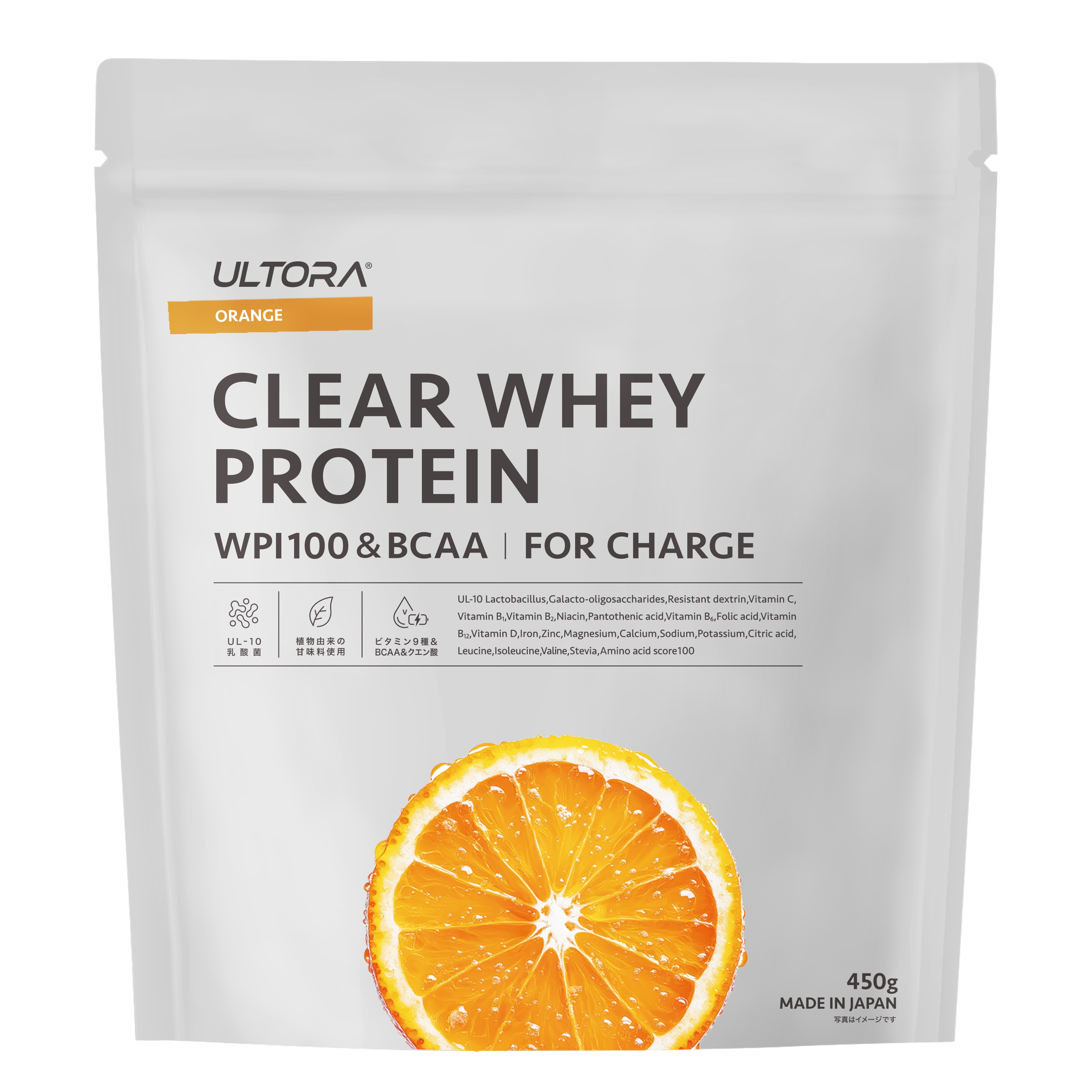 ULTORA プロテイン ウルトラ クリアフレッシュプロテイン 500g 1袋