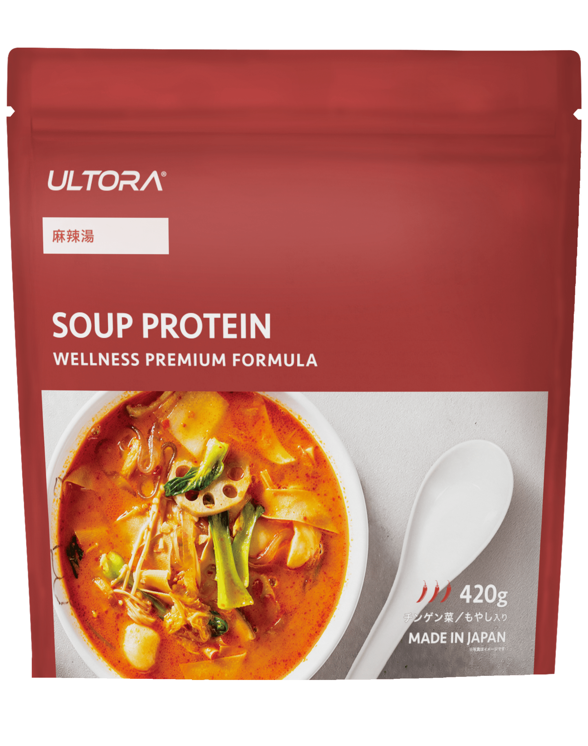 ULTORA スーププロテイン ウルトラ プロテイン ホエイ WPC コーン