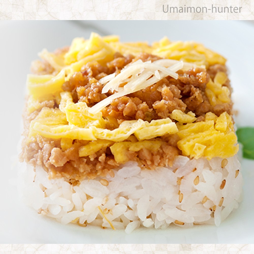 そぼろ寿司 125g×30個×3ケース 一粒庵 佐賀県唐津産 特別栽培米 夢しずく 簡単 レンジ調理の画像