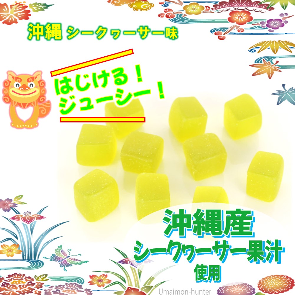 ウチナーグミ グミんちゅ 沖縄シークヮーサー味 40g×10P オキコ |  | 03