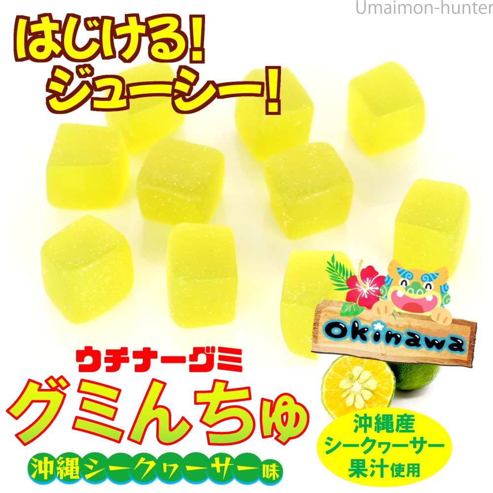 ウチナーグミ グミんちゅ 沖縄シークヮーサー味 40g×10P オキコ |  | 04