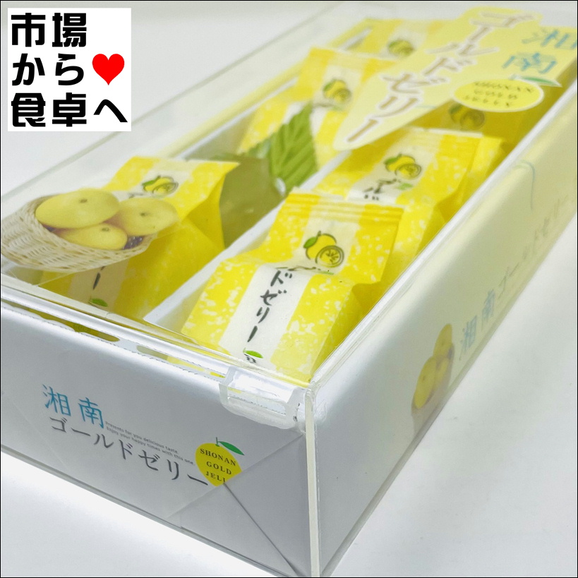 湘南ゴールドゼリー 2箱(1箱8個入り)【湘南ゴールド使用】爽やかな香り