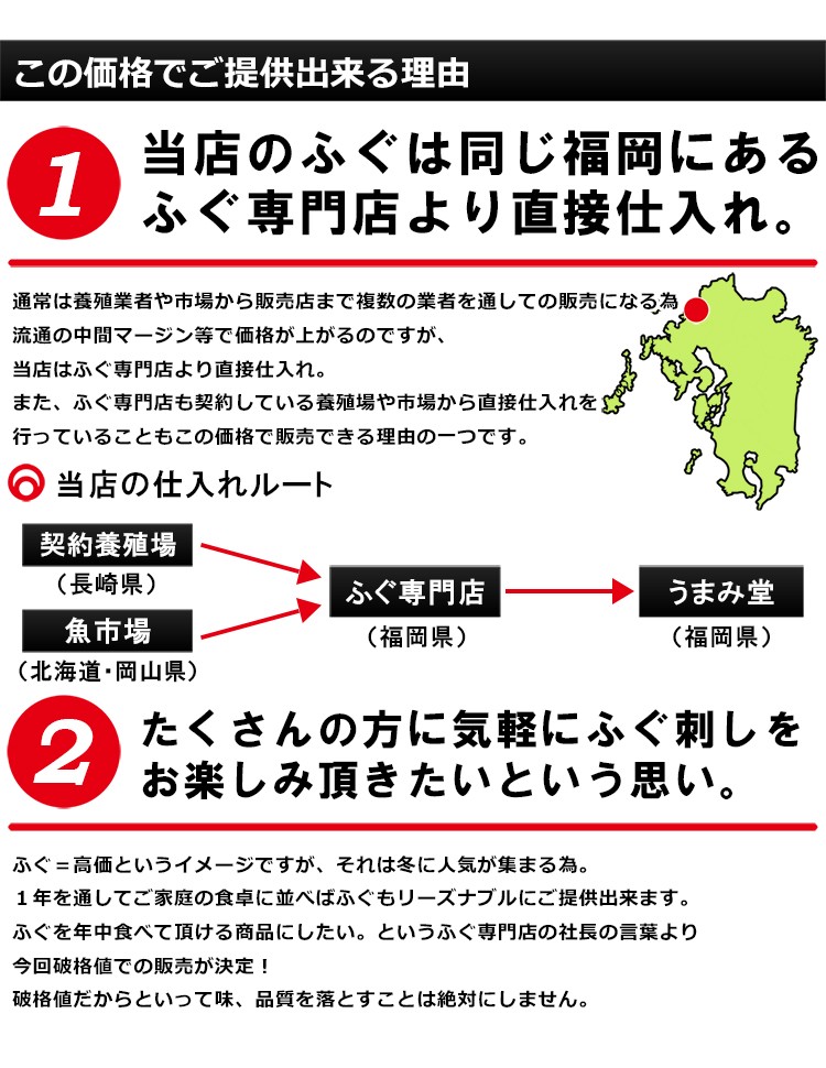 天然ふぐ刺・ふぐ鍋セット ２人前