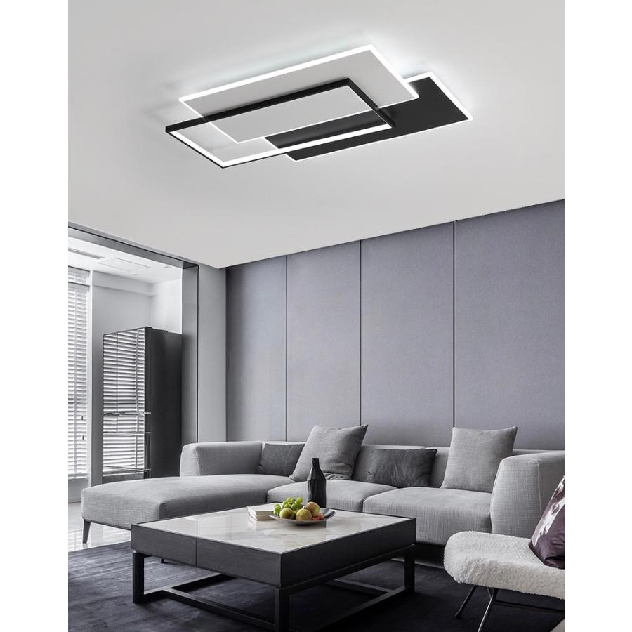 シーリングライト led おしゃれ 四角形 長方形 照明器具 6畳 8畳 リビング照明 北欧 天井照明 12畳 14畳 インテリア ライト 調光 調色 省エネ 和室 居間ライト |  | 02