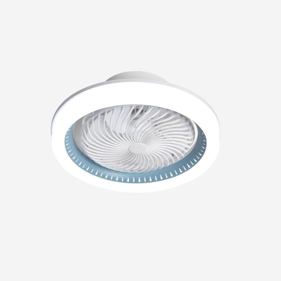 シーリングファンライト LED 360°自動首振り シーリングライト 6